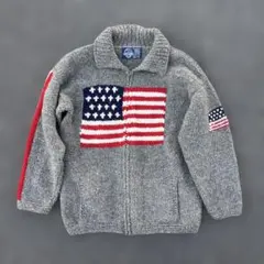 90s vintage ARTESANIA 星条旗 Ecuador Knitのサムネイル