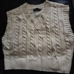 スクール　ニットベスト