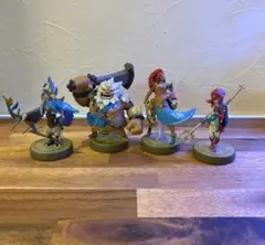 amiibo ゼルダの伝説 英傑フィギュア 4体セット