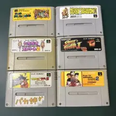 スーパーファミコン ゲームソフト 6本セット