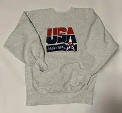 90's CHAMPION リヴァースウィーブ USA XL グレー