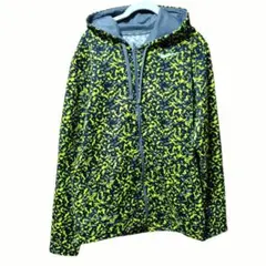 상태좋음 カモフラージュNIKE ジップアップパーカー L サイズ