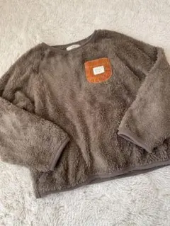 アーノルドパーマー　長袖　ボア　トレーナー　トップス　ブラウン　120