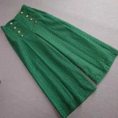 【美品】マインドウインド FONT LAB 　レース生地　キュロットスカート