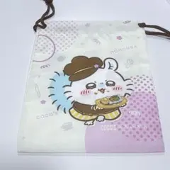 ココス ちいかわ コラボ 巾着 モモンガ