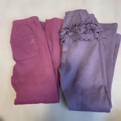 petit main フリル付きパンツ 2色セット