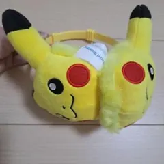 【美品】耳あて　ピカチュウ　イヤーマフ　ポケットモンスター　キッズ　子供