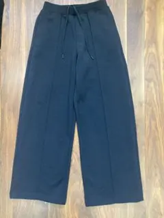 20206年春購入◆UNIQLO:C◆スウェットストレートパンツ◆ブラック◆S