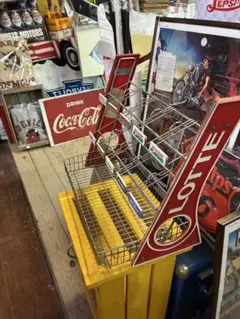 昭和レトロ】LOTTE ロッテ ガム 陳列棚 希少品 - メルカリ