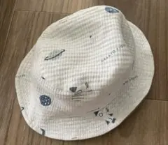 ジェラートピケ　ベビー帽子