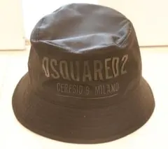 DSQUARED2 ディースクエアード2新品メンズハットL62700円伊製黒 2025年最新】DSQUARED2 割引オプション：通常商品 ハットの人気