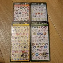 【正規品】ボンボンドロップシール スヌーピー 4種セット コンプリート