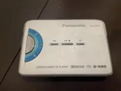 カセットプレーヤーPanasonic RQ-SX72「整備済み、稀少完動超美品」 Super rare Blue Panasonic RQ-SX72 Personal Slim Cassette