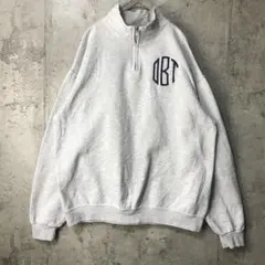 A5002古着　トレーナー　スウェット　ワンポイント　グレー