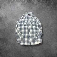 【Wrangler】ラングラー 古着TALL MAN ウエスタンシャツ ネルXL