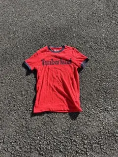 Timberland リンガーT レッド　Tシャツ