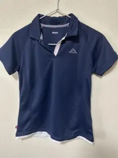Kappa ポロシャツ ネイビー Sサイズ