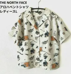 THE NORCE FACE ショートスリーブアロハベントシャツ レディースLのサムネイル