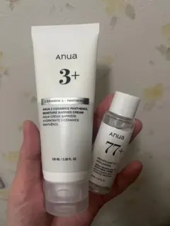 Anua 3+ セラミドパンテノールクリーム　77+セラムセット