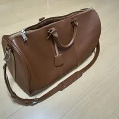 【未使用品】MB ハイエンド トラベルバッグ ブラウン シボ革 MBアイテム MBハイエンドトラベルバッグ