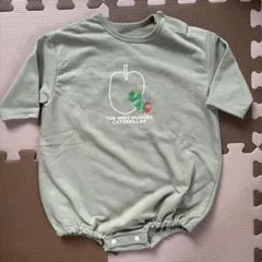 はらぺこあおむし 長袖ロンパース