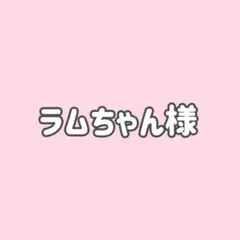 ラムちゃん様 リクエスト 2点 まとめ商品
