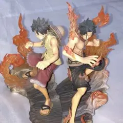 開封品ワンピース DXフィギュア -BROTHERHOOD- 全2種ルフィエースのサムネイル
