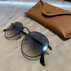 Ray-Ban サングラスラウンドメタル　RB3447 002/3F