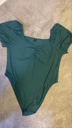 美品✨ LONESS CURVE ボディスーツ 2XL グリーン
