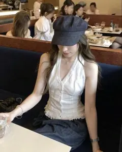 シーイン shien ホワイト トップス