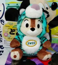 東京ディズニーリゾート チップ 寅年 2022 干支ぬいぐるみバッジ