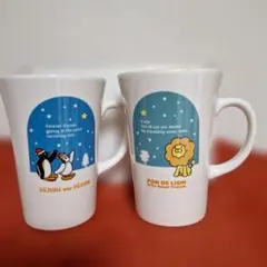 ミスドPingu スペシャルアニバーサリーペアマグカップ 　限定グッズ