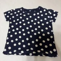 無印良品　水玉柄のシャツ　140cmのサムネイル