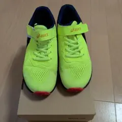 ASICS LAZERBEAM スニーカー 23.5cm ネオンイエロー