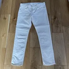 upper heights ホワイトデニムパンツ