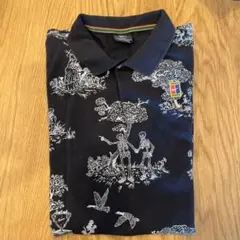 Nike スケルトン柄ポロシャツ Sサイズ
