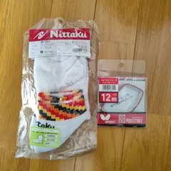 Nittaku　ステップソックス　Mサイズ　BUTTERFLY プロテクター