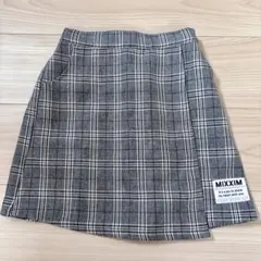 140＊スカート＊チェック＊モノトーン