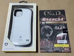 iFaceスマホカバー(白)とガラスフィルムセットiPhone12ProMax用