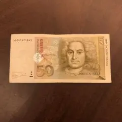 180.5ドイツマルク Germany 5 Mark Series of 1944 WW II Issue Circulated