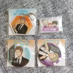 ワールドトリガー アクリルキーホルダー・缶バッジセット