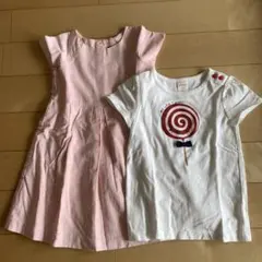 おまとめ　女の子　100 babyGap ワンピース　GYMBORee Tシャ