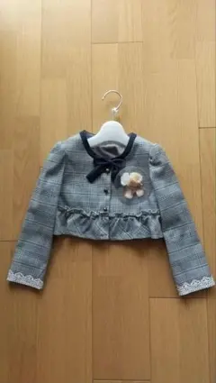 【超美品★CHOPIN 女子アンサンブルスーツ3点セット 115cm★】