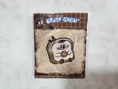 crazy gugu　ピンバッジ　トースト　クッキー　クレイジーググ