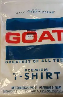新品未使用 GOAT ホワイト Tシャツ XXS レディースの方にものサムネイル