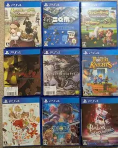 PS4ゲームセット まとめ売り