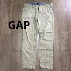 GapKHAKIS スリムストレッチ チノパン ベージュ 38/32のサムネイル