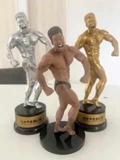 なかやまきんに君 MUSCLE STARS PIECE 3体セットのサムネイル