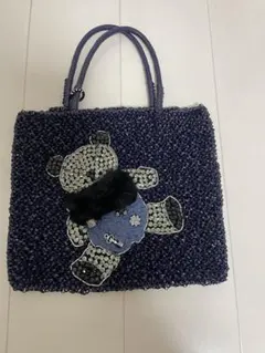 ANTEPRIMA ワイヤーバッグ アニマーレ　クマ PVCコーティング