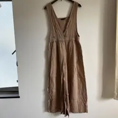 ヘブンリー　リネン　オーバーオール